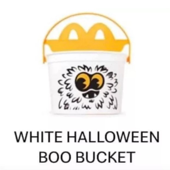 2024 White Halloween Happy Meal Boo Bucket - Picture 1 of 3